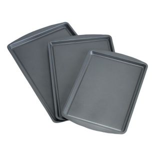 pedrini cookie sheets set of 3 constructed of carbon steel these 