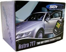 Scytek Astra 7T7 Car Alarm Keyless System 5 Button 2 Way Color LCD 