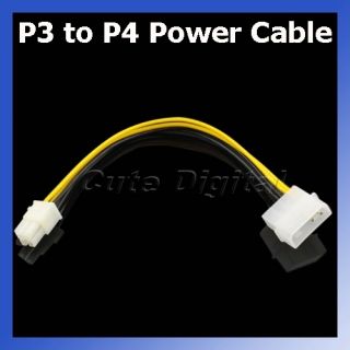 Pin Molex IDE to 4 Pin ATX P4 12V ATX Connector Cable