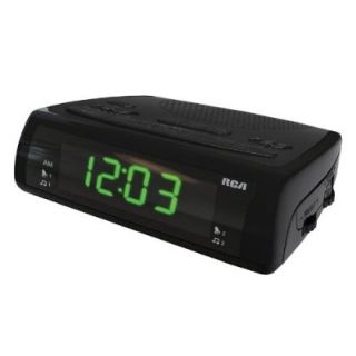   RC105 Desktop Clock Radio 2 x Alarm FM Am Battery Rechargeable