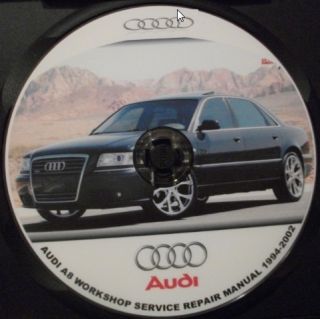 Audi A8 Workshop Service Repair Manual 1994 2002