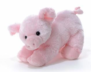 Piggolo The Flopsie Stuffed Pig Made by Aurora World