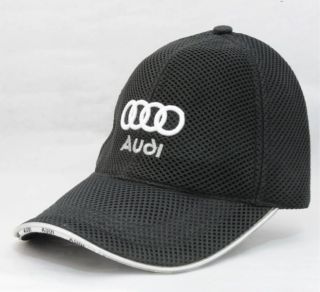  New Audi Black Red White Mesh Cap Hat A4 A5 A6 TT S3 S4 S6 R8 Q5 Q3 