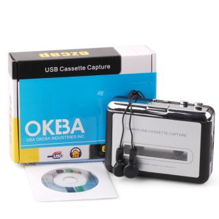   Tape to PC USB Cassette to  Converter Capture Audio Music Player
