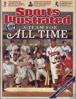 Sports Illustrated 2006 MLB Baseball Team for All Time