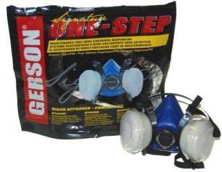 Gerson MD Dual Cartridge Respirator Mask Auto Car Paint