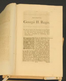 An act of Parliament newly published under the reign of King George 