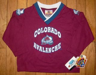 New Colorado Avalanche Hockey Jersey Toddler 2T