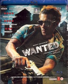 Wanted Salman Khan Ayesha Takia Indian Blu Ray DVD