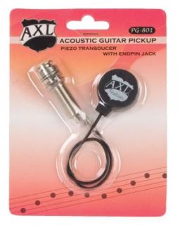 AXL PG 801 Acoustic Guitar Pickup Piezo Transducer Jack PG801 Audio 