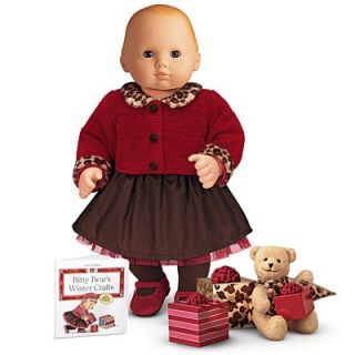 NEW American Girl Bitty Baby Chocolate Cherry Outfit RETIRED 