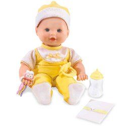   Little Mommy Real Loving Baby Cuddle & Coo Doll   Yellow Velour Outfit