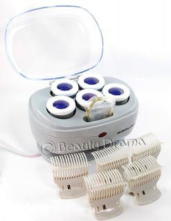Babyliss Pro Ceramic Instant Heat 5 Roller Set 1 5 Hair Curlers 