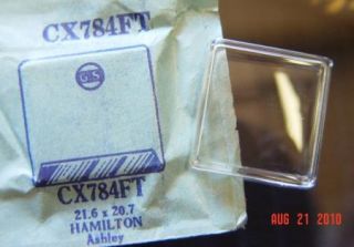 Hamilton Ashley Flat Top Watch Crystal Parts CX784FT
