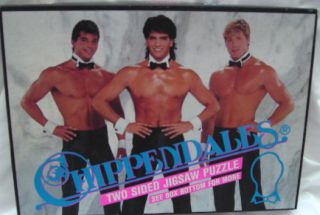 Chippendales 500 Piece Puzzle 2 Sided Bachelorette