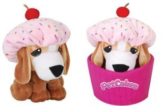 Petcakes Pet Cakes Plush Puppy Dog Toy All 4 Series 1