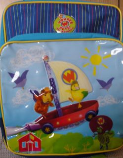 WONDER PETS JUNIOR BACKPACK NEW WITH TAGS COLORFUL SOUND BOOK