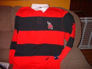 Ball State Cardinals Rugby Shirt Size Large Adult