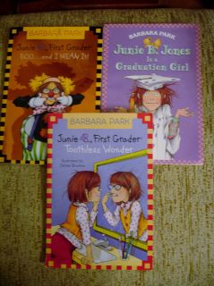 Junie B Jones Books Barbara Park Fun Stories Paperbacks