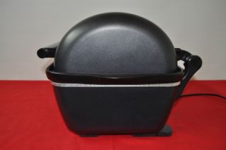 Rival Crock Pot BBQ Pit Counter Top Slow Roaster with Rack Item 5126 