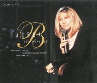 Barbra Streisand The Concert 2 Disc CD Set 074646610923