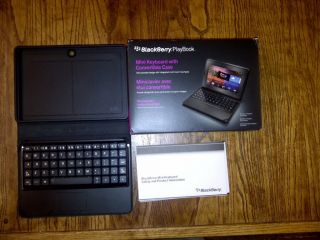 Blackberry Playbook Mini Keyboard with Convertible Case