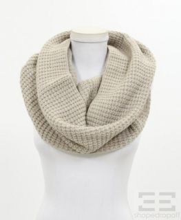 Autumn Cashmere Oatmeal Cashmere Blend Infinity Scarf