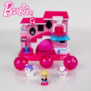 Squinkies Barbie Posh Pet Bubble Salon Dispenser♥nib♥just Released 