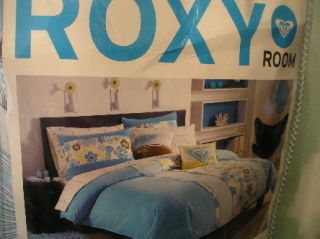 Roxy Beach Break 7 Piece Twin XL Comforter Set New First Quality Dorm 