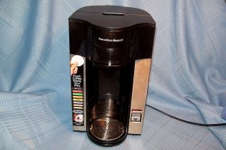 Hamilton Beach Home Cafe one cup Senseo pod system coffee maker