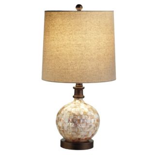   SEA SHELL NAUTICAL BEACH HOUSE COTTAGE CHIC BUFFET ACCENT TABLE LAMPS