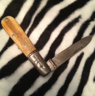 Russell Barlow Single Blade Pocket Knife