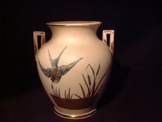   Art Pottery Vase by Charles Barlow Smithfield Works 1880 90
