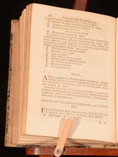 1727 Paraxis Caeremoni Bartolomeo CORSETTI Scarce in Latin Christian 