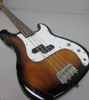 Reynolds 4 String Electric Bass Guitar Sunburst
