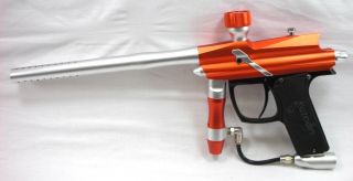 Azodin Blitz Orange Silver Electronic Paintball Gun with Eyes Modes 