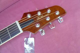 Ibanez TALMAN TCM50VBS Exotic Wood Figured Ash Double Cutaway Acoustic 