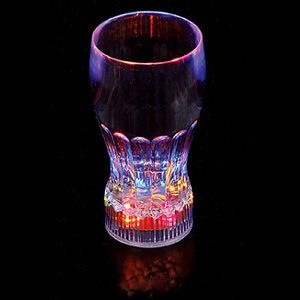 LED Flashing Light Up Bar Glass Barware Party Cups