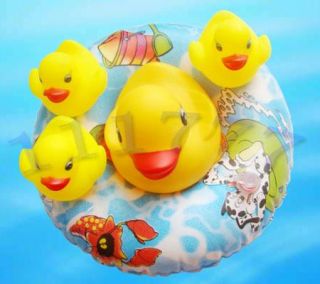 Cute Baby Shower Rubber Duck Doll Bath Toy Yellow New
