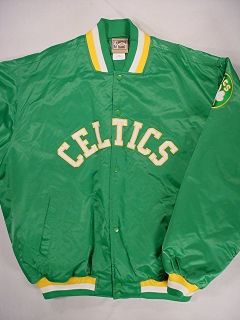 Boston Celtics Basketball Bench Jacket Adult 3XL