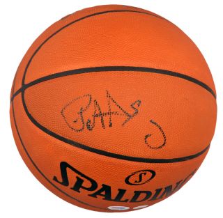 Patrick Ewing Autographed Basketball   Official Game Ball   ITP   PSA 