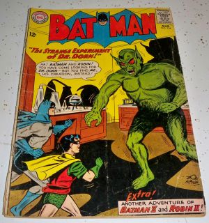Batman 154 Batman Robin II DC National Comics 1963