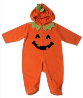 Infant Halloween Carters Pumpkin Overall Costume Sizes 9 18 Months 