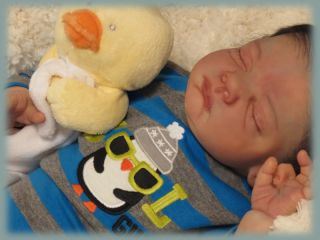 Reborn Khian Kewy Very Low Reserve Premium Mohair Newborn Baby