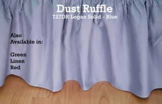   Duck Queen Dust Ruffled Bed Skirt 14 18 Drop Split Corners
