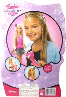 Mattel Barbie Doll Totally Hair Twisty Braids Barbie Set