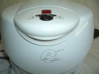 George Foreman GV5 Roaster and Contact Cooker by Salton with Manual 