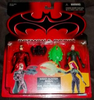 Batman and Robin 2 pack Robin vs. Poison Ivy MOC Clooney 1997