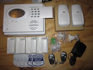   Home Security System LCD Burglar Fire Alarm House Auto Dialer