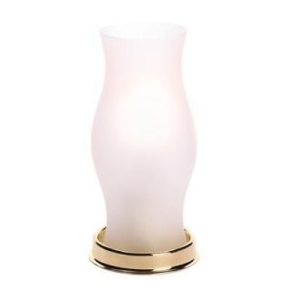 LED HURRICANE CANDLE LAMP 12 high battery operated with frosted glass 
